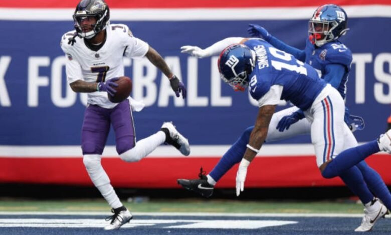 Baltimore Ravens vs New York Giants