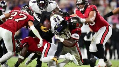 Baltimore Ravens vs Tampa Bay Buccaneers Match