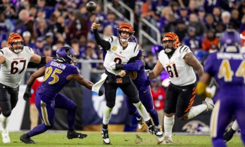 Bengals vs Baltimore Ravens Match