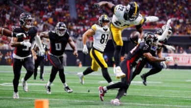Steelers vs Atlanta Falcons
