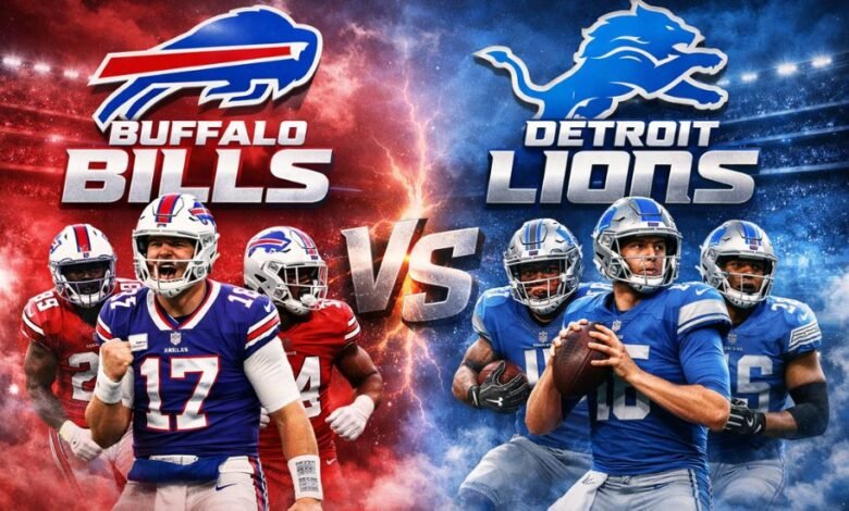 Buffalo Bills vs Detroit Lions
