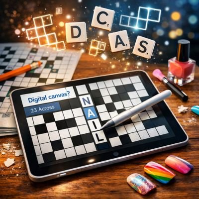 Digital Canvas Crossword