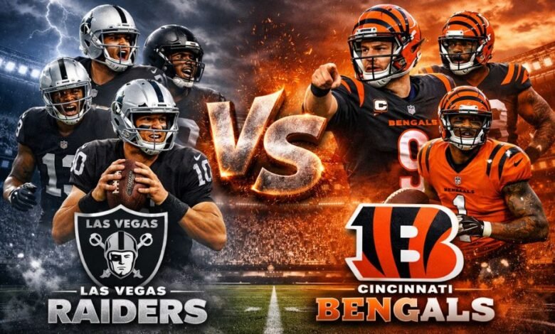 Las Vegas Raiders vs Bengals
