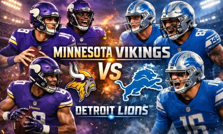 Minnesota Vikings vs Detroit Lions
