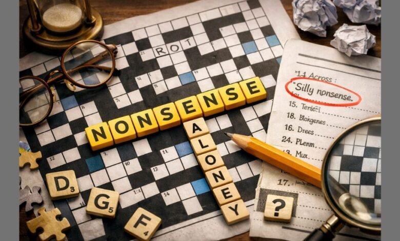 Nonsense Crossword Clue