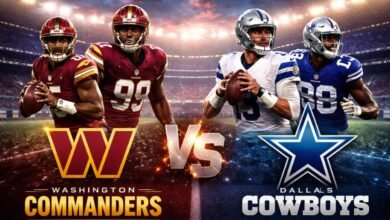 Washington Commanders vs Dallas Cowboys