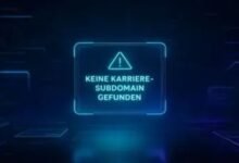 keine karriere-subdomain gefunden