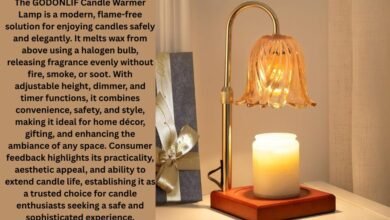 GODONLIF Candle Warmer Lamp
