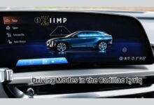 do the driving modes in cadillac lyriq offer different ranges or battery usages