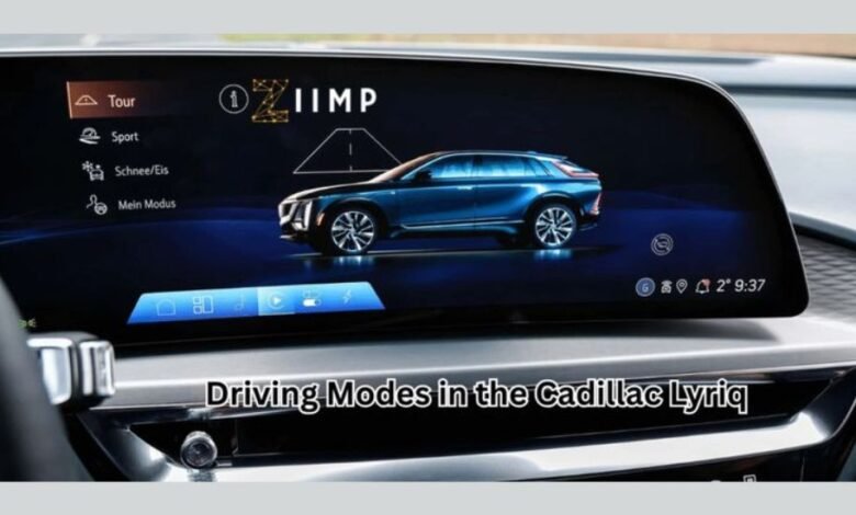 do the driving modes in cadillac lyriq offer different ranges or battery usages