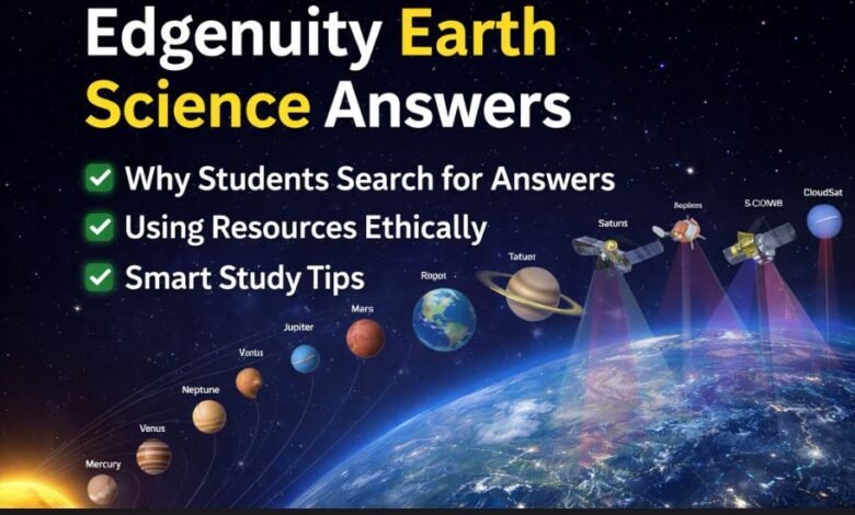 edgenuity earth science answers_