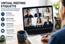 virtual meeting etiquette