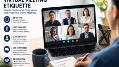 virtual meeting etiquette