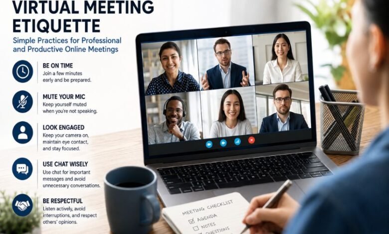 virtual meeting etiquette