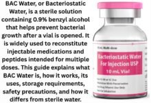 what is bac water