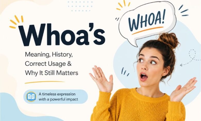 whoa's